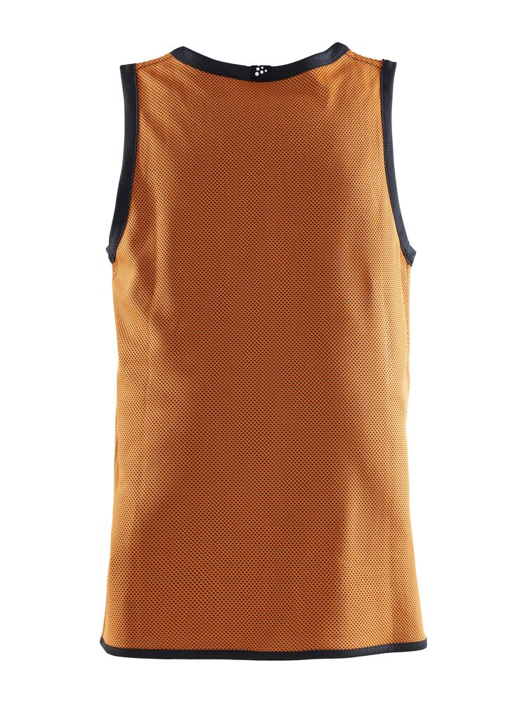 Craft - Progress Reversible Basket Singlet Jr Pump/Black 146/152