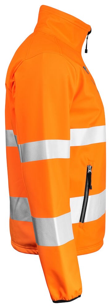 Jobman - 1202 Hi-Vis Softshell Jacket Oranje XL