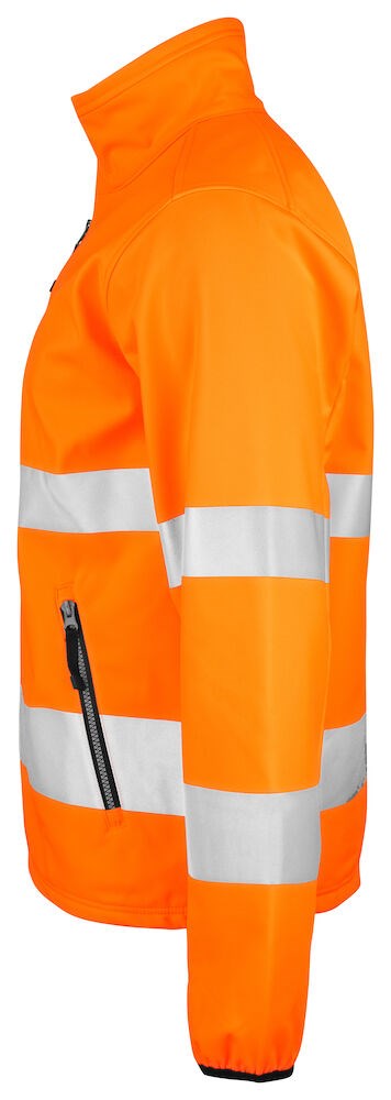 Jobman - 1202 Hi-Vis Softshell Jacket Oranje XL