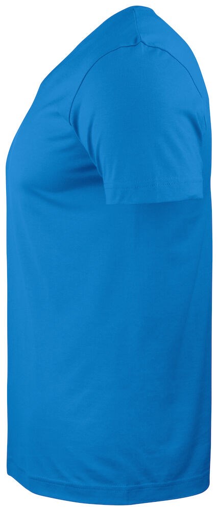 Clique - Basic-T V-neck Kobalt 3XL