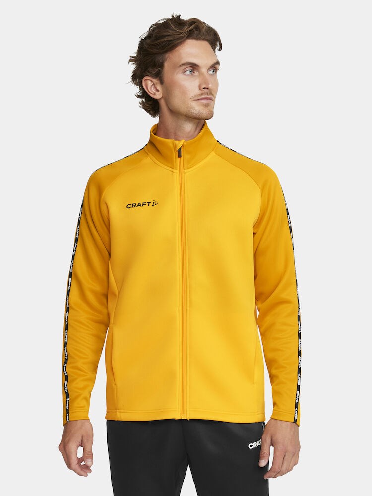 Craft - Squad 2.0 Full Zip M Sweden Yellow-Golden XXL
