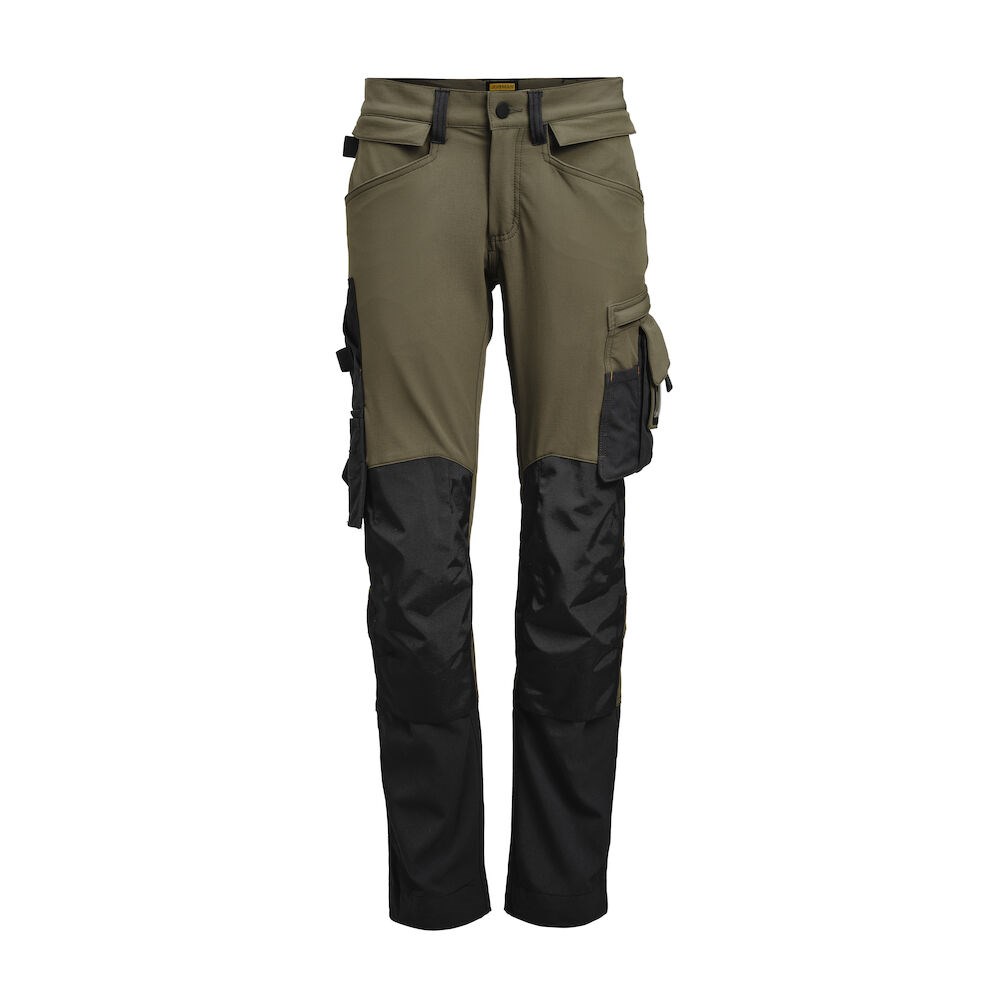 Jobman - 2391 Craftsman Trousers Stretch olijfgroen/zwart C58