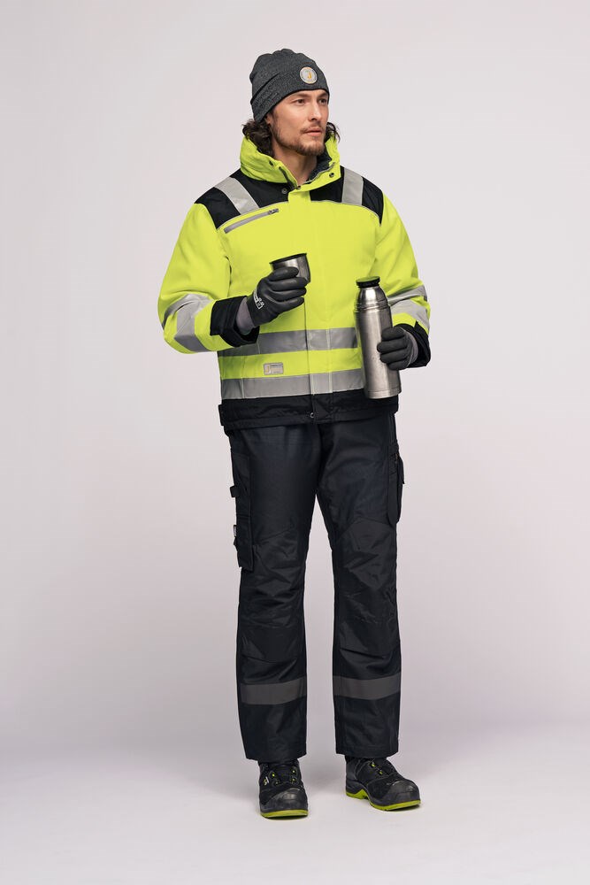 Jobman - 8001 Reflective Beanie Zwart No Size