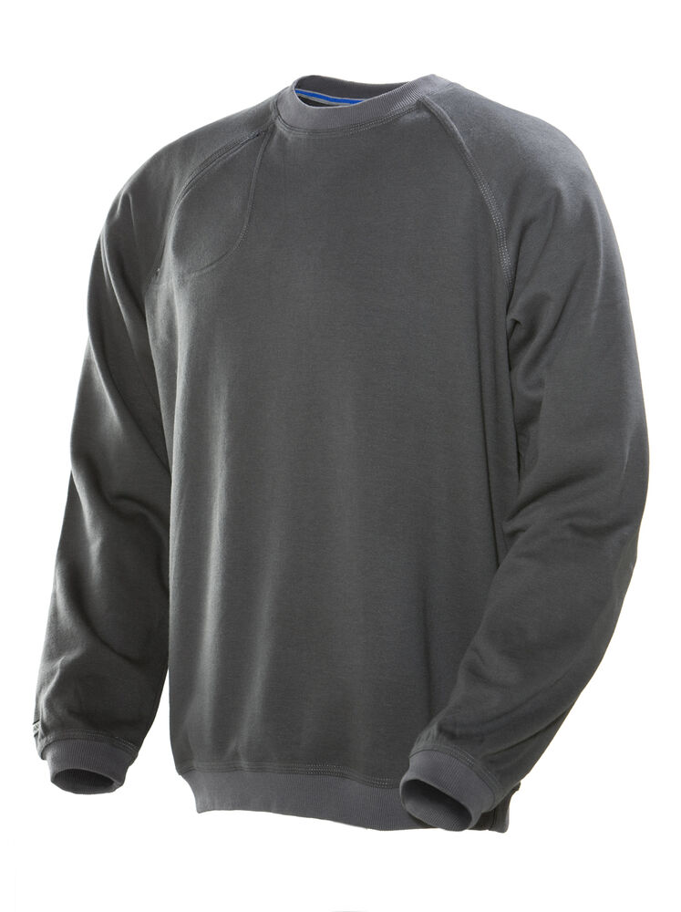 Jobman - 5122 Roundneck Sweatshirt - Donkergrijs