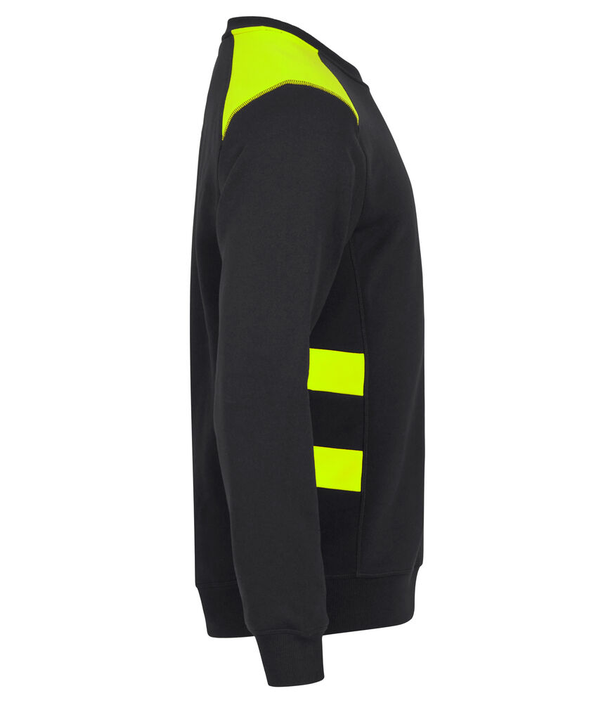 Clique - Ambition Roundneck Signaalgeel 3XL