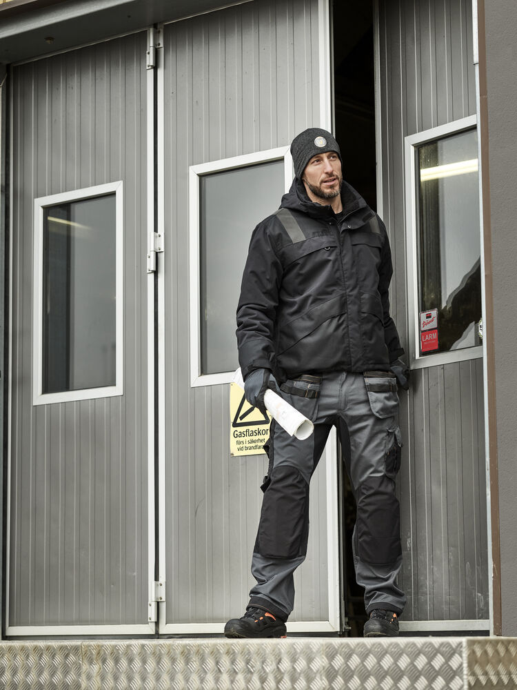 Jobman - 8001 Reflective Beanie Zwart No Size