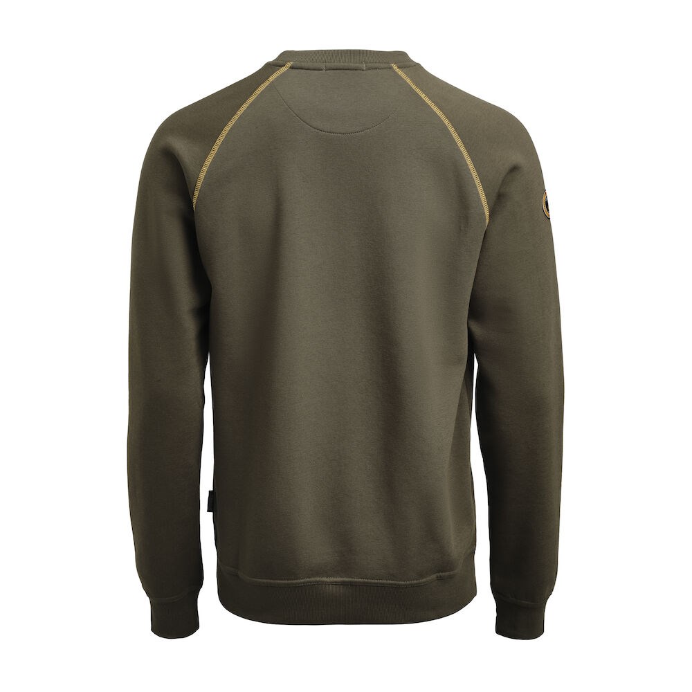 Jobman - 5140 Sweatshirt olijfgroen L